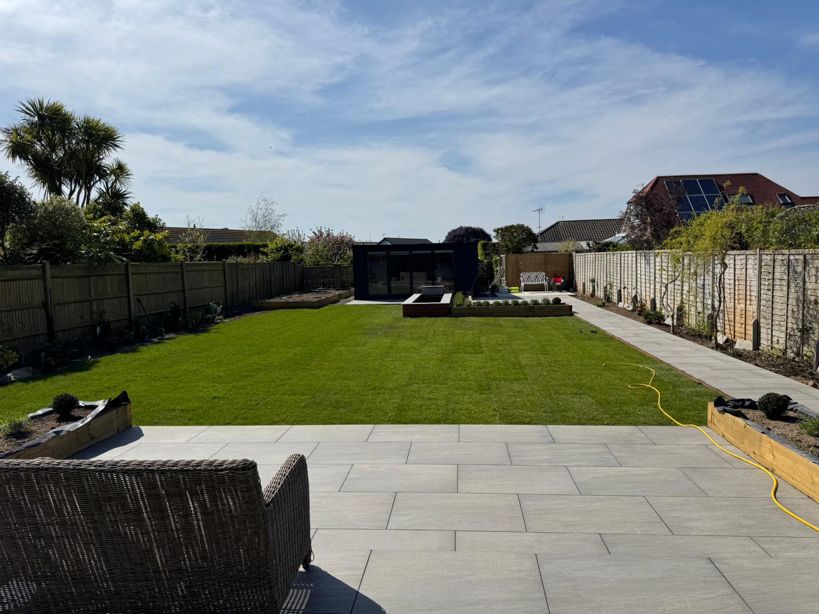 Complete Garden Makeover & Land Drainage - Groundworks project in West Sussex